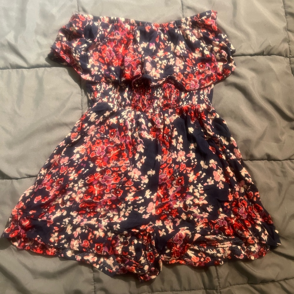 Womens floral romper